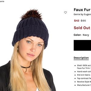 Faux Fur Winter Hat
